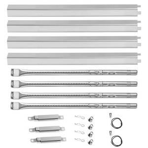 lot 19313 image: Grill Rplacement Parts for Charbroil Performance 4 Burner 463365021 463365522 463352521, 5 Burner 463448021, 4-Burner 463366022, G325-0002-W1 Heat Plate, G327-2100-W1 Burner, Igniter, Crossover Tube