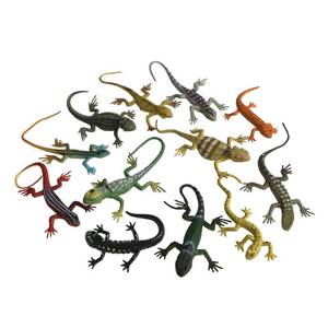 lot 20145 image: NAKIMO Plastic Lizard Toys Realistic Lizard Animal Figures Educational Toys