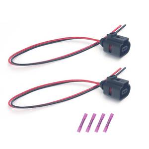 lot 20146 image: MOMYCAT 2pcs 1J0973702 Female Connector Harness Plug