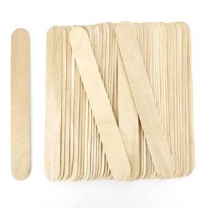 lot 20147 image: 60 Pcs 8 Jumbo Popsicle Sticks for Crafts, Large Tongue Depressors Wood, Craft Sticks, Wax Stick, Stir Sticks, Wooden Sticks for Crafts, Wide Large Popsicle Sticks Bulk, Ice Cream Sticks