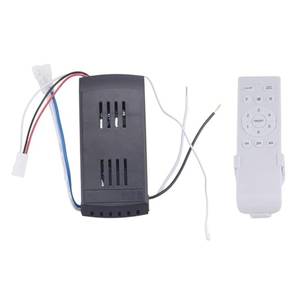 lot 20172 image: Sfocgoi-DC 24V Motor Driver,Wide-Voltage DC Ceiling Fan Remote Control Kit, Black and White,Not Providing 12 Volts Voltage - only Register 3.5