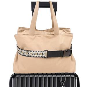 lot 20180 image: Adjustable Black Luggage Connector Straps for Suitcases  Handle Wrap  Secure Multiple Bags Hands-Free  Stylish Designs Fit AwayTravelpro Luggage  Business Trip & Travel
