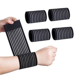 lot 20215 image: Rbenxia Elastic Wrist Compression Bandage Adjustable Wrist Strap Hand Brace