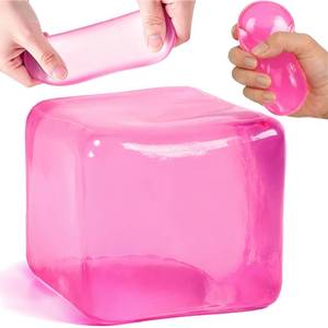 lot 20231 image: Stress Cube Squishy Fidget Toys,Slow Rising Ice Stress Cube Balls, Sensory Squeeze Toy for Anxiety Relief for Kids Adults,Cube Squishies Toy for Classroom Prizes Party Favors