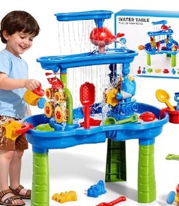 lot 1003 image: Water Table Toy with Accessories