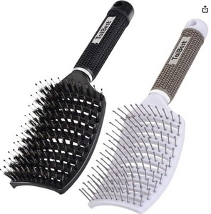 lot 2020 image: Taibest black and white hair brush