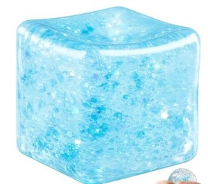 lot 2364 image: Squishy jelly stress cubes 2 pack