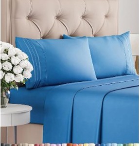 lot 3753 image: GentleSoft Tech Sheet Set Cal King with GentleSoft Technology