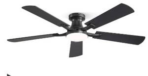 lot 5659 image: Ceiling Fan 52 Inch With Remote Control And Blades