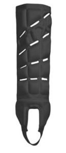 lot 8232 image: STX Lacrosse Goalie Contour Shin Guards, Adult, Pair