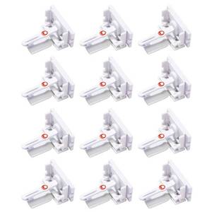 lot 1045 image: Safety 1st Secure-to-Explore Adhesive Locks - White - 12pk