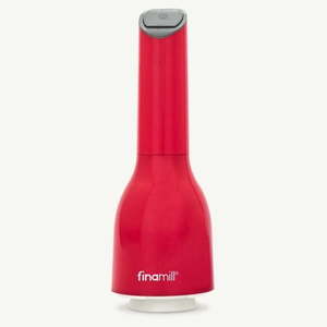 lot 1047 image: FinaMill Battery Operated Grinder with Pepper Pod  Sangria