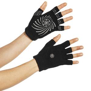 lot 2134 image: Gaiam Grippy Yoga Gloves, BlackGrey