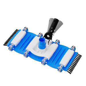 lot 2143 image: TidyMister 16in Above Ground Pool Vacuum Head with Wheels for Vinyl Liners