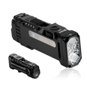lot 2146 image: WUBEN X4 Flashlight Rechargeable,EDC Light with Multi-Mode RGB Light