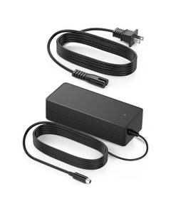 lot 2170 image: WUKUR 42V 1.7A Charger for Segway Ninebot Scooter Compatible with Ninebot Electric Scooter ES2, ES4, E22, E2 Pro, F20, F25, F30, F40, F2, F2 Plus, F2 Pro, D18, D28, D40, Air T15, NOT for E2E2 PlusS2