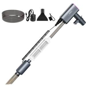 lot 3777 image: Cordless Aquarium Gravel Cleaner Vacuum, 36W Electric Fish Tank Cleaner