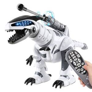 lot 3798 image: Fistone RC Robot Dinosaur Intelligent Interactive Smart Toy Electronic Remote Controller Robot Walking Dancing Singing with Fight Mode Toys for Kids Boys Girls Age 5 6 7 8 9 10 and Up Year Old