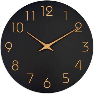 lot 4349 image: Mosewa Wall Clock 8 Battery Operated Silent Non-Ticking Simple Minimalist