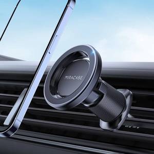 lot 4354 image: Miracase Car Phone Holder for Magsafe Strong Magnets Magnetic Phone Holders for Your Car, 360°Adjustable Air Vent Hands Free GPS Navigation Mount Cradle Fit iPhone 17-12 & All Smartphones, Black
