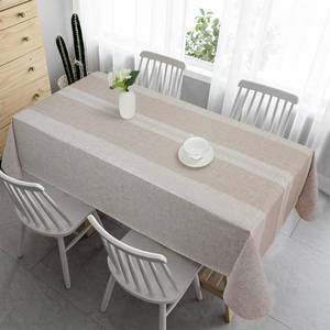lot 4356 image: Vonabem 100% Waterproof Rectangle PVC Tablecloths, Vinyl Tablecloth with Flannel Backing, Wipeable Plastic Table Cover for Dinning, Picnic, Indoor and Outdoor(Brown,60x84)