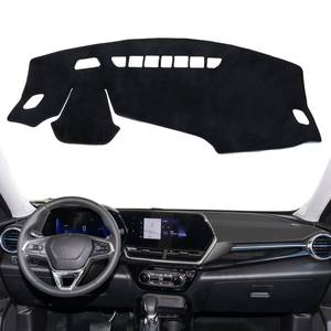 lot 4378 image: smabee Dashboard Cover for 2024 2025 2026 Chevy Trax Dash Mat Dashboard Pad Sunshade Dashmat Center Console Protector Cover Mat for Chevrolet Trax Accessories