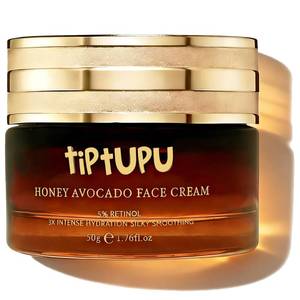 lot 4423 image: tiptupu Collagen,Retinol & Hyaluronic Acid Cream, Anti-Aging Face Moisturizer for Face and Neck - Hydrating Skin Care - Smooths Wrinkles & Fine Lines - Anti Wrinkle Lotion for Dark Spots -1.76 fl.oz