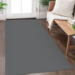 lot 5694 image: IOHOUZE Washable Area Rug 3x5 Non Slip Rubber Backed Woven Rugs for Entryway Rugs Indoor Outdoor Doormat Throw Rug Floor Carpet for Entrance Kitchen Front Door, Dark Grey