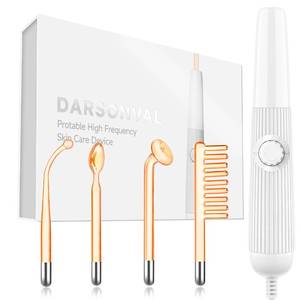 lot 5696 image: High Frequency Facial Device DARSONVAL High Frequency Facial Wand Micro-Care Skin Care