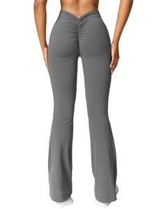 lot 6150 image: YEOREO Boost Scrunch Flare Leggings Size  31.5 Grey