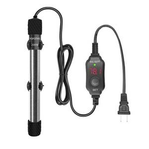 lot 6165 image: YOFOTHS Adjustable Mini Aquarium Heater 200W for Tanks 20-40 Gallons