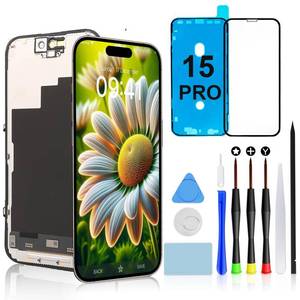 lot 6174 image: for iPhone 15 Pro Screen Replacement, 6.1 FHD LCD Touch Display Assembly