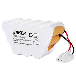 lot 6202 image: JIIKER XBT1106 Battery Replacement for Shark SV1106 SV1112 SV1100 SV1107 XB1100 Freestyle Navigator Cordless Stick Vacuum, 14.4V 2.1Ah Ni-Mh Battery