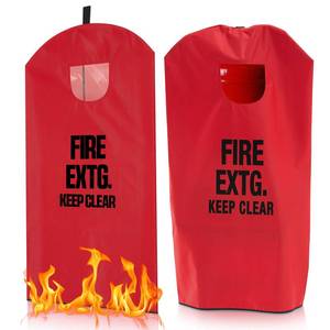 lot 6257 image: Amylove 2 Pcs Fire Extinguisher Cover, 20-26lb