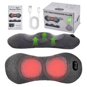 lot 7283 image: TUFPUZRLCT 3-in-1 Rechargeable Smooth Triple Fusion Back Massager