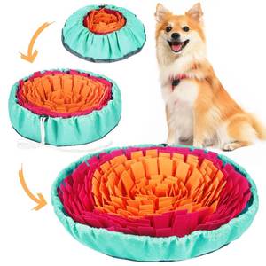 lot 7291 image: Vivifying Snuffle Mat for Dogs, Interactive Sniff Mat for Slow Eating and Keep Busy, Adjustable Dog Digging Toys Encourages Natural Foraging Skills and Mental Stimulation