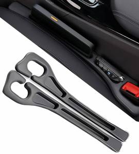 lot 7305 image: Yicplu Car Seat Gap Filler, 2-Pack No Drop Seat Guard Universal Fit Car Seat Gap Plug Anti-Drop with Storage, Fill The Gap Between Seat and Console, Auto Accessories for SUV Truck Sedan