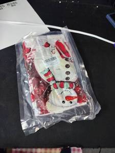 lot 8348 image: Snowman Decorative gift bag