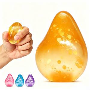 lot 8365 image: Fidget Toys Stress Cube, Cube Squishies Anxiety Stress Relief, Squishy Stress Cube-Drop Malt Sugar Balls, Sensory Toys for Kids with Autism, Fidgets for Classroom Prize Toys