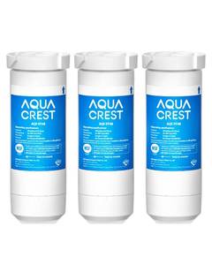 lot 10371 image: AQUA CREST XWF Water Filter Replacement for GE� WR17X30702, 3 Pack No chip