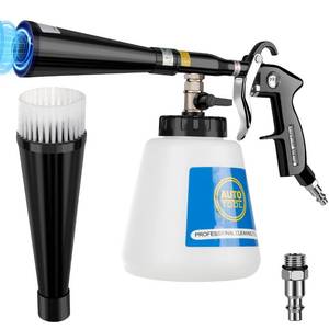 lot 13154 image: Car Cleaning Gun,High-Pressure Air Blow Gun,Air Cleaning Gun,Air Blow Gun with 2 Set Nozzles &1L Liquid Bottle,Works with Air Compressor,Pro Auto Detailing Tool for Deep Cleaning Interiors & Exteriors