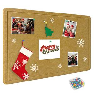lot 13177 image: 17.5x36 Large Felt Bulletin Board, Foldable Pin Board
