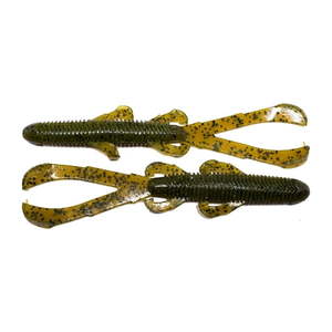 lot 14371 image: Googan Baits 6  Watermelon Red Flake Trench Hawg Fishing Lure 14 Ct.