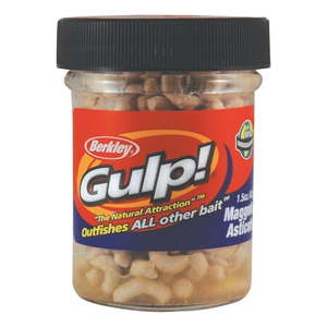 lot 14372 image: Berkley Gulp Maggot Fishing Soft Bait