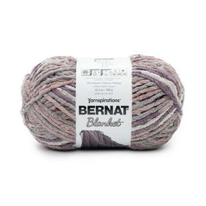 lot 19410 image: Bernat� Blanket #6 Super Bulky Polyester Yarn  Purple Haze 10.5oz300g  220 Yards (2 Pack)