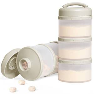 lot 20269 image: Termichy Stackable Formula Dispenser Portable Milk Powder Container to go