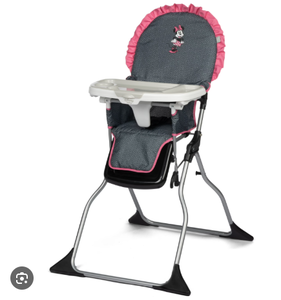 lot 1066 image: Minnie Mouse 3D Ultra Full-Size High Chair