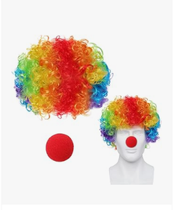 lot 2278 image: Funny Party Hats Clown Accessory Kit Party Favors Dress Up - Photo Booth Props - Stock image may not match actual product images and does not show all included items