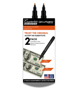lot 2285 image: Dmitark 2-Pack Counterfeit Detector Pens