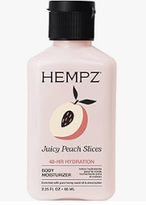 lot 4492 image: Hempz Lucky Peach Slices Body Moisturizer 2.25 FL OZ